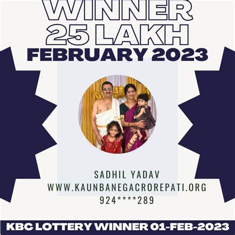 kbc lottery winner|KBC lottery winner .